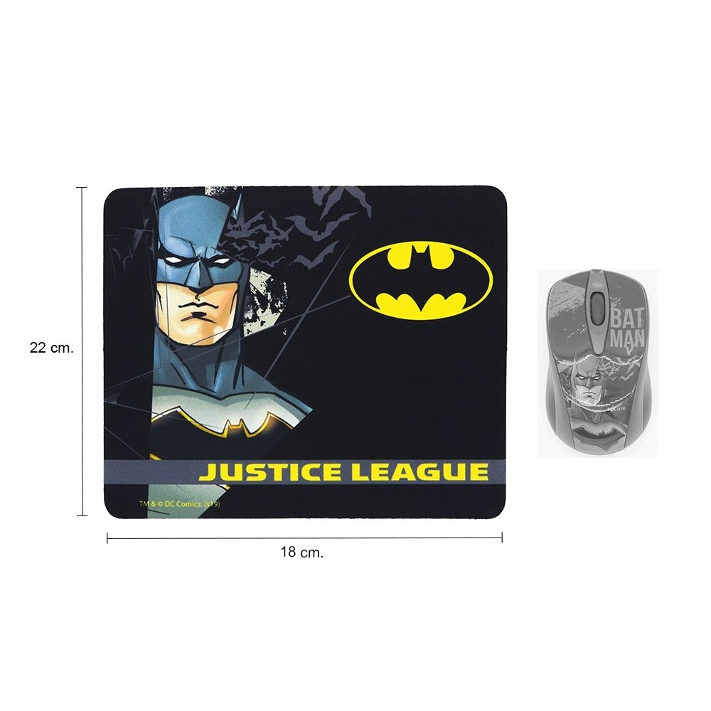 แผ่นรองเมาส์ (Mousepad) BATMAN ลายลิขสิทธิ์แท้ Justice League