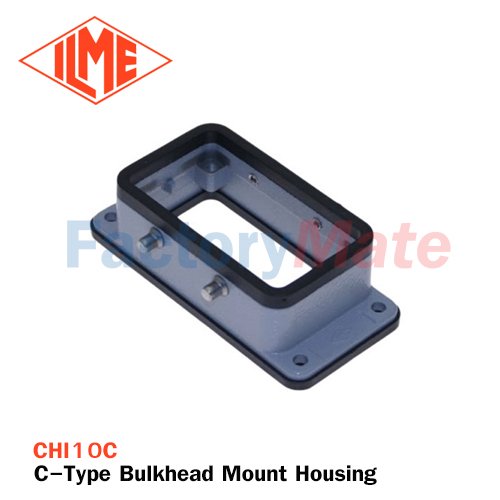ILME CHI-10C C-Type Bulkhead Mount Housing, Size 57.27, 4 Pegs