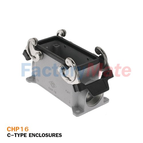 ILME CHP-16 C-Type Surface Mount Housing, Size 77.27, Double Lever, PG 21