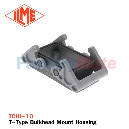 ILME TCHI-10 T-Type Bulkhead Mount Housing, Size 57.27, Double Lever