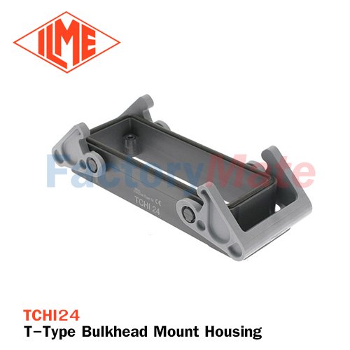 ILME TCHI-24 T-Type Bulkhead Mount Housing, Size 104.27, Double Lever
