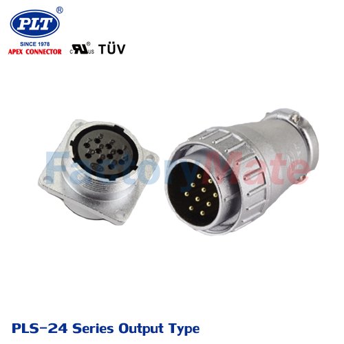 PLS-24 Series (Output Type) PLS Series Square Connectors