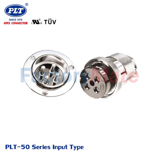 PLT-50 Series (Input Type) PLT Series Circular Connectors