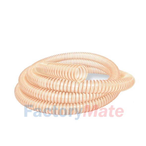 PU Food Grade Flexible Duct Hoses | Polyurethane hose with spiral spring3210