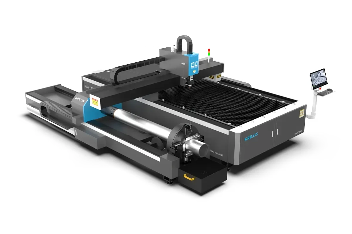 KRRASS RAS-B Series Flat & Tube Fiber Laser Cutting Machine