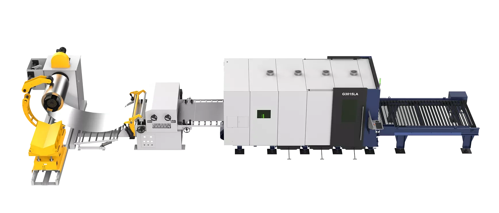 GL Material Coiling Laser Cutting Machine
