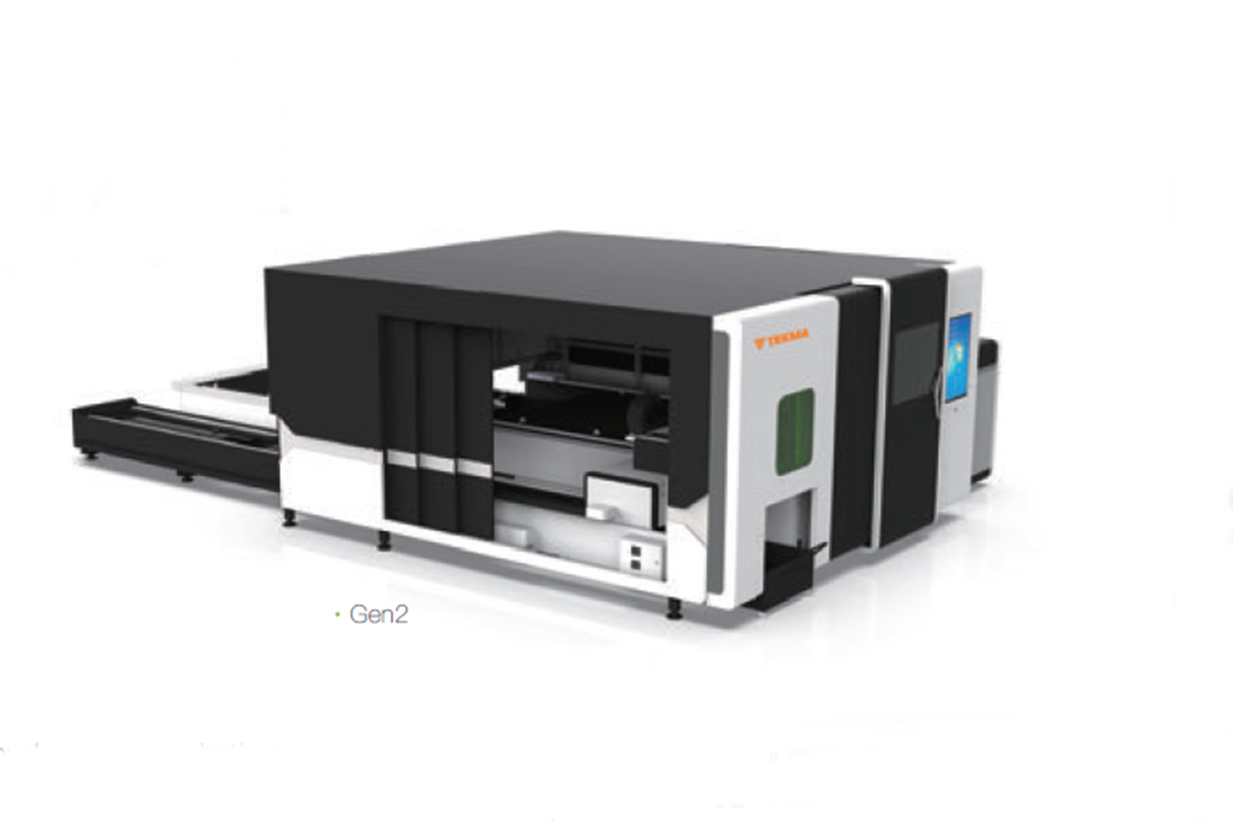 TEKMA TLF-STP Enclosed Sheet and Tube Laser Cutting Machine