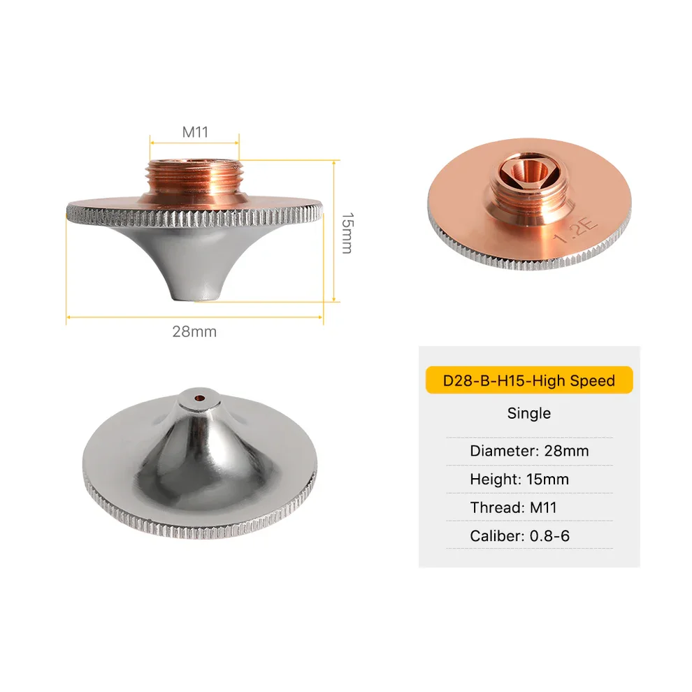 TEKMA Nozzle D28 Series B Type D28 H15 M11