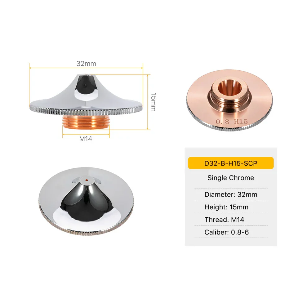 TEKMA Nozzle D32 Series B Type D32 H15 M14