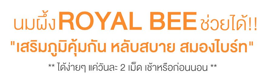 ประโยชน์ของนมผึ้ง เสริมภูมิคุ้มกัน ช่วยให้หลับสบาย บรรเทาอาการไมเกรน