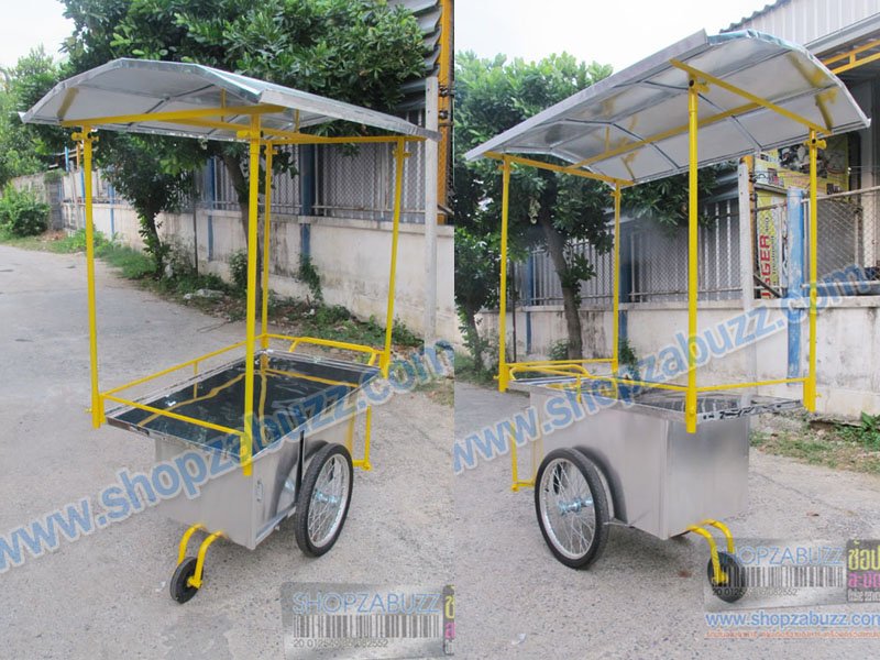 Thai Food cart with roof : CTR - 126