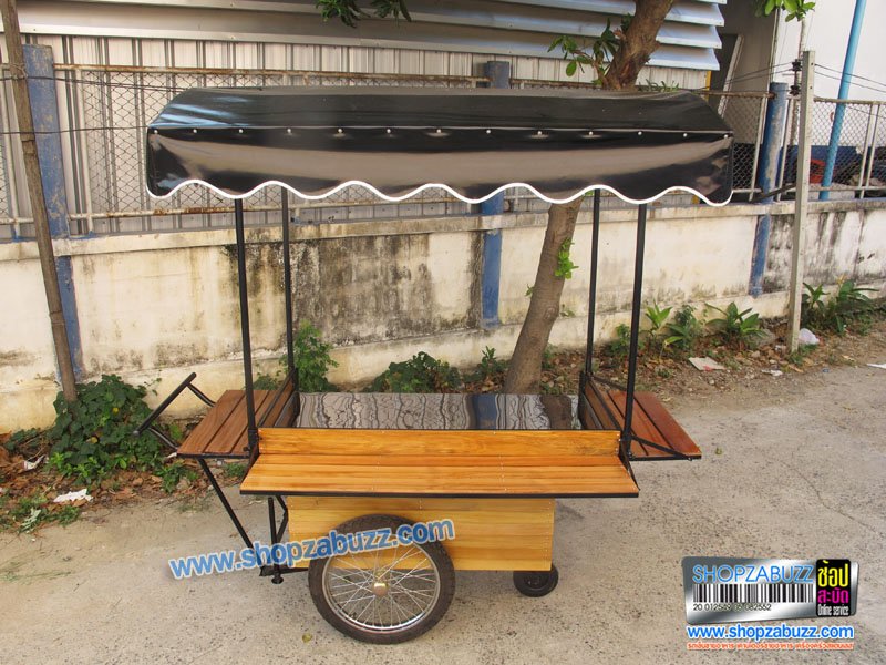 Thai Food cart with roof : CTR - 162