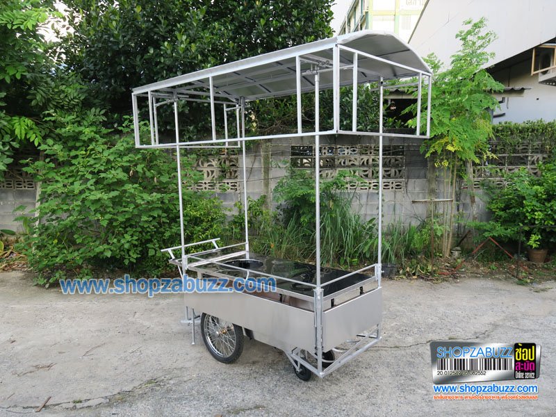 Thai Food cart with roof : CTR - 190