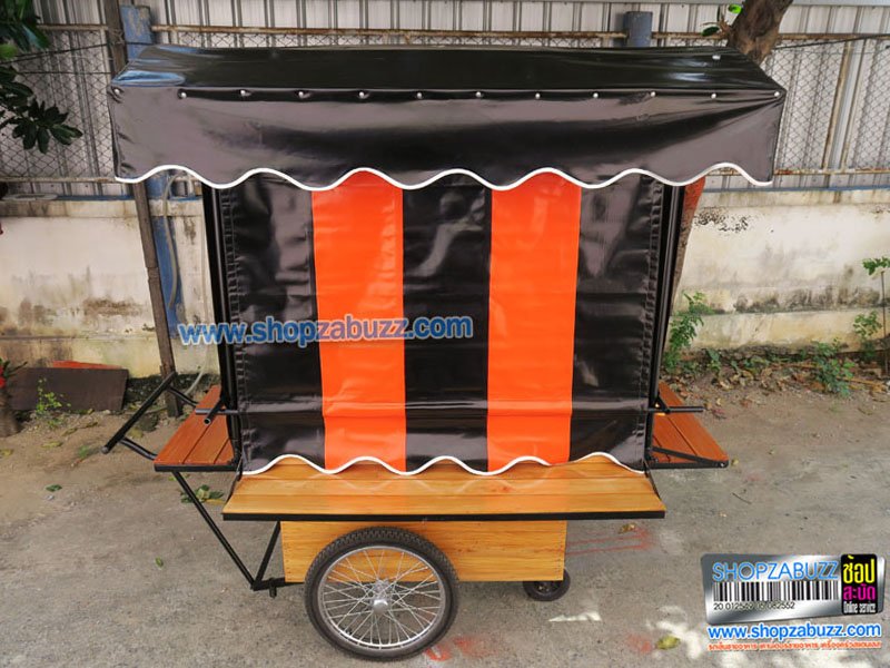Thai Food cart with roof : CTR - 199