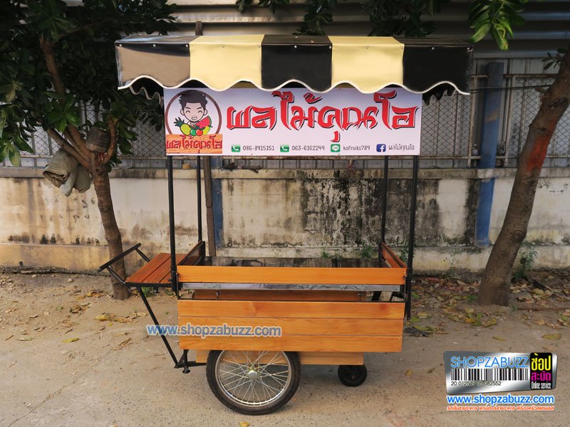 Thai Food cart with roof : CTR - 206