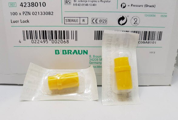 ข้อต่อฉีดยาให้น้ำเกลือ Instoppers (รุ่นใหม่) [B-Braun] (ขายแยก)