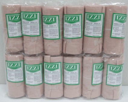 ผ้าพันเคล็ด Elastic Bandage - IZZI  6นิ้ว x 5หลา (ราคาต่อ 1 ม้วน)