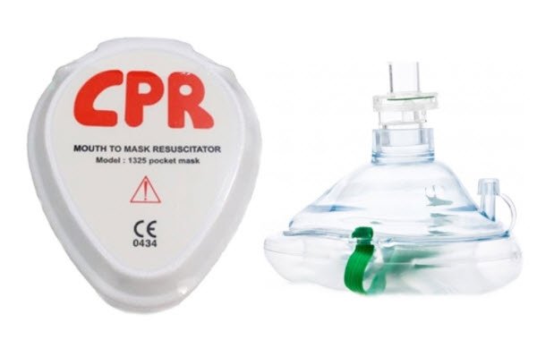 ชุดช่วยหายใจปากเป่า CPR Pocket Mask - Galemed (ไต้หวัน)
