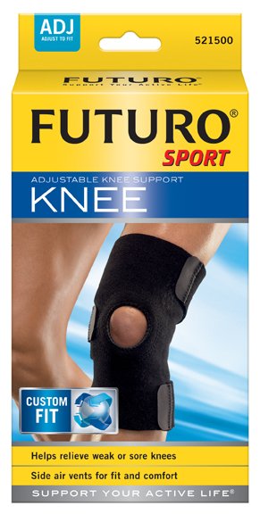 Futuro Sport Adj Knee Support (ไม่มีแกน) (กล่องสีเหลือง lot เก่า)
