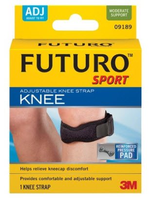 Futur Sport Adjustable Knee Strap อุปกรณ์พยุงใต้หัวเข่า ปรับกระชับได้ (กล่องเหลือง)