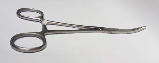  Rochester Forcep CVD 16cm (14.0221.18) - Hilbro ปลายโค้ง