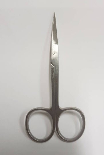  กรรไกรตัดไหม Iris Scissor 9 cm (10.0142.09) (Hilbro) ปลายตรง