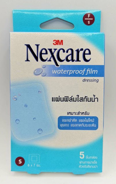 Nexcare Waterproof film dressing 6x7cm 