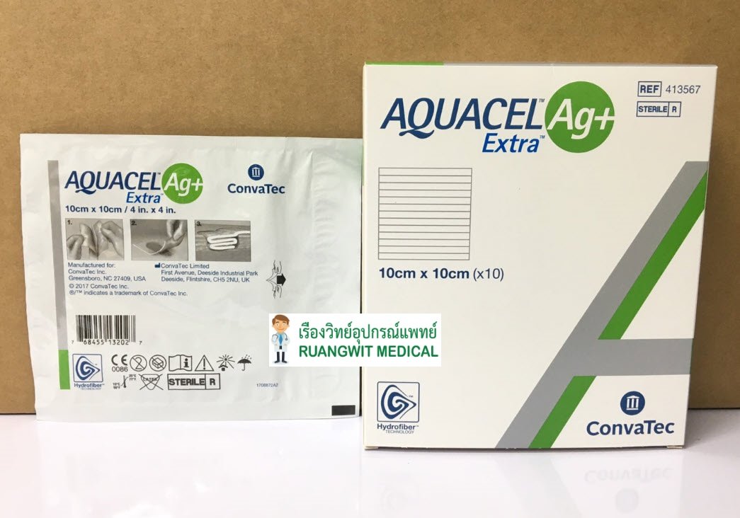Aquacel Ag+ Extra 10x10 cm [413567]