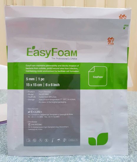 Easyfoam 15x15 cm