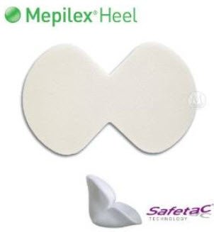 Mepilex Heel 13x20 cm สำหรับแผลที่ส้นเท้า