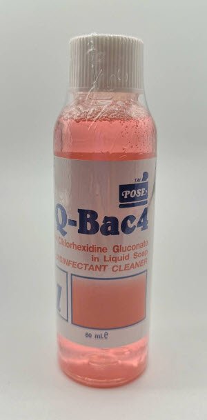 Q-Bac 4 Liquid Soap 60 mL (exp 12-2022)