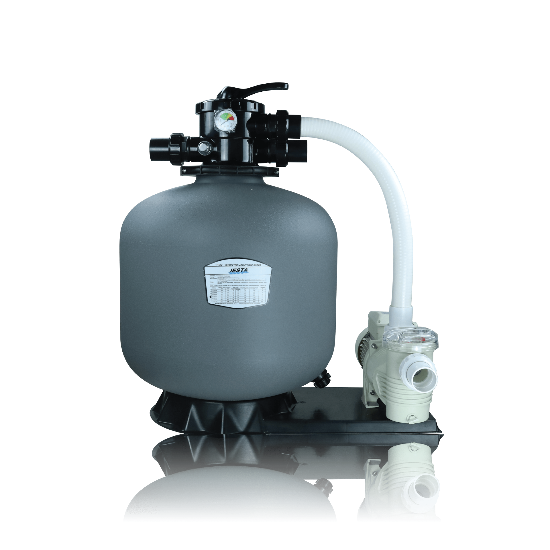 ชุดถังกรองพร้อมปั๊ม JESTA P-DYG Series Sand Filter System