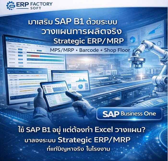 STRATEGIC FOR SAP B1 STRATEGIC FOR SAP B1