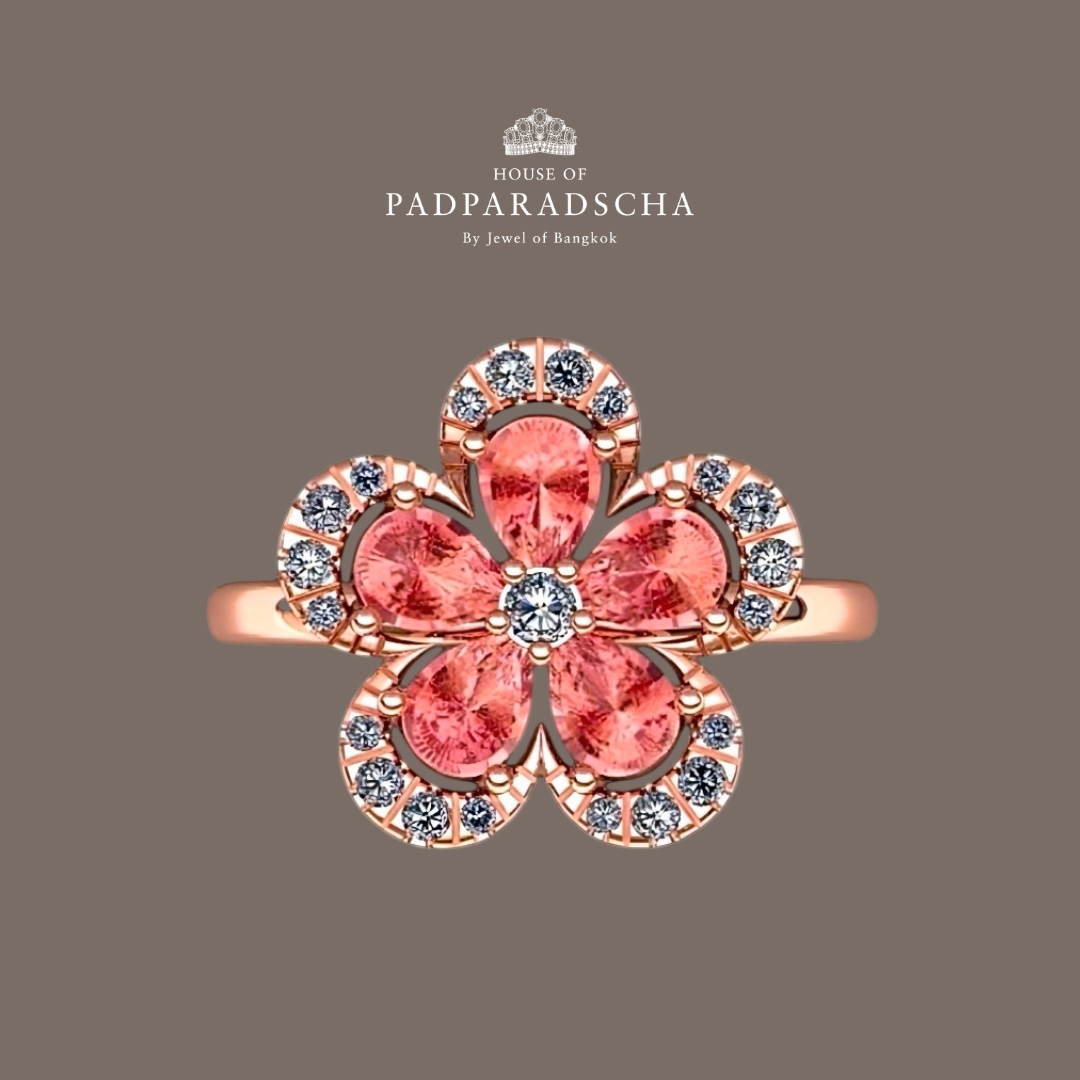 PRETTY PLUMERIA RING