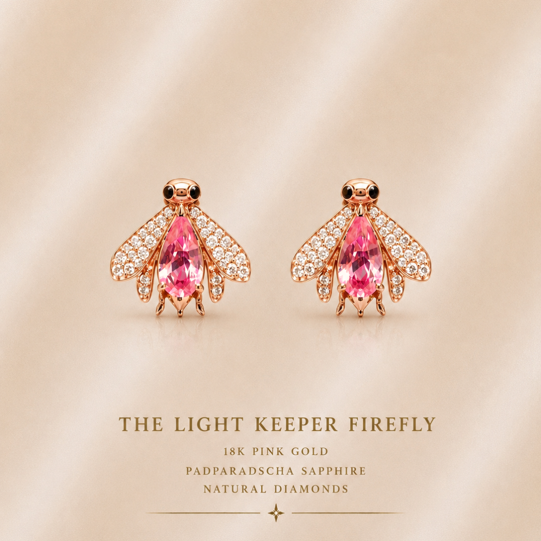 THE LIGHT KEEPER FIREFLY EARRINGS