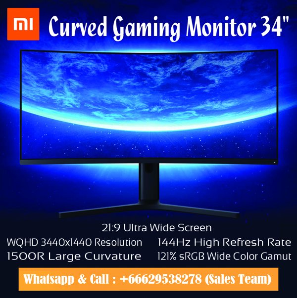 Curved Monitor 34"