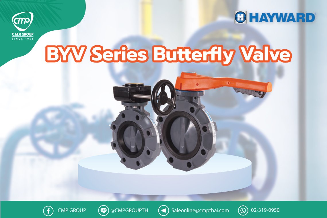 BYV Series Butterfly Valve จาก Hayward