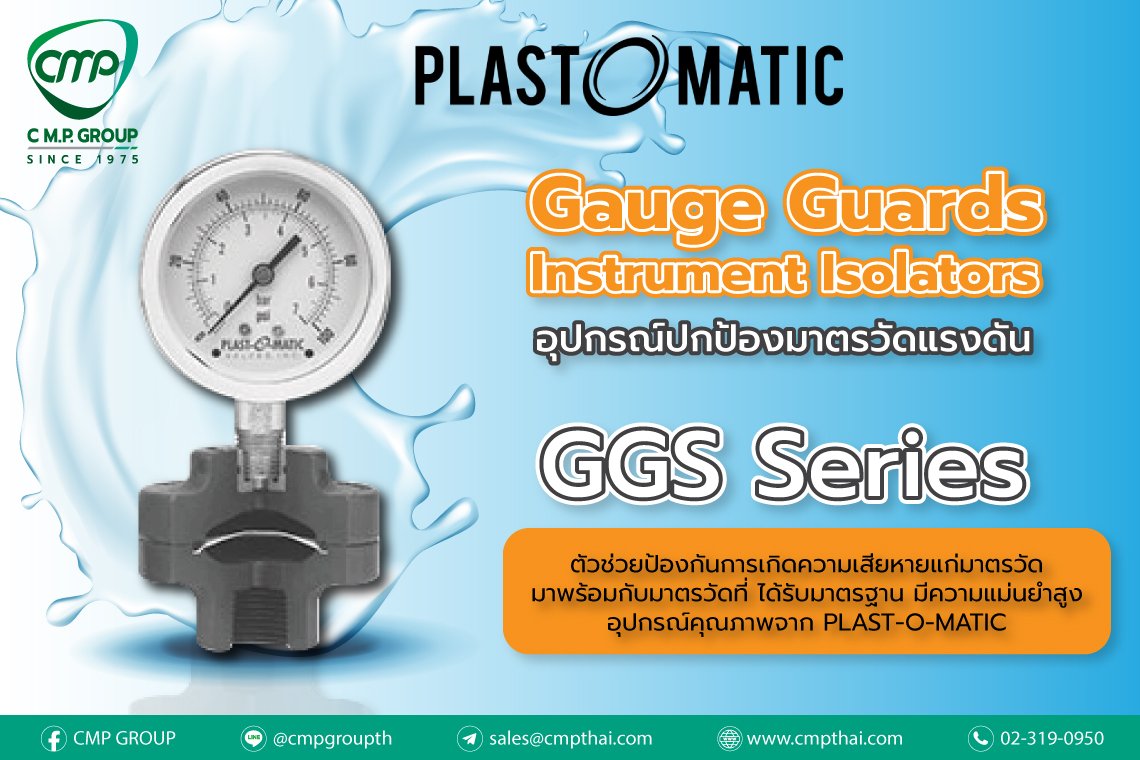 Gauge Guards Instrument Isolators อุปกรณ์ปกป้องมาตรวัดแรงดัน