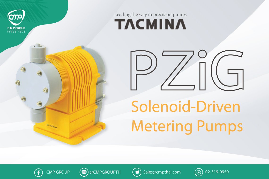 PZiG Solenoid-Driven Metering Pumps