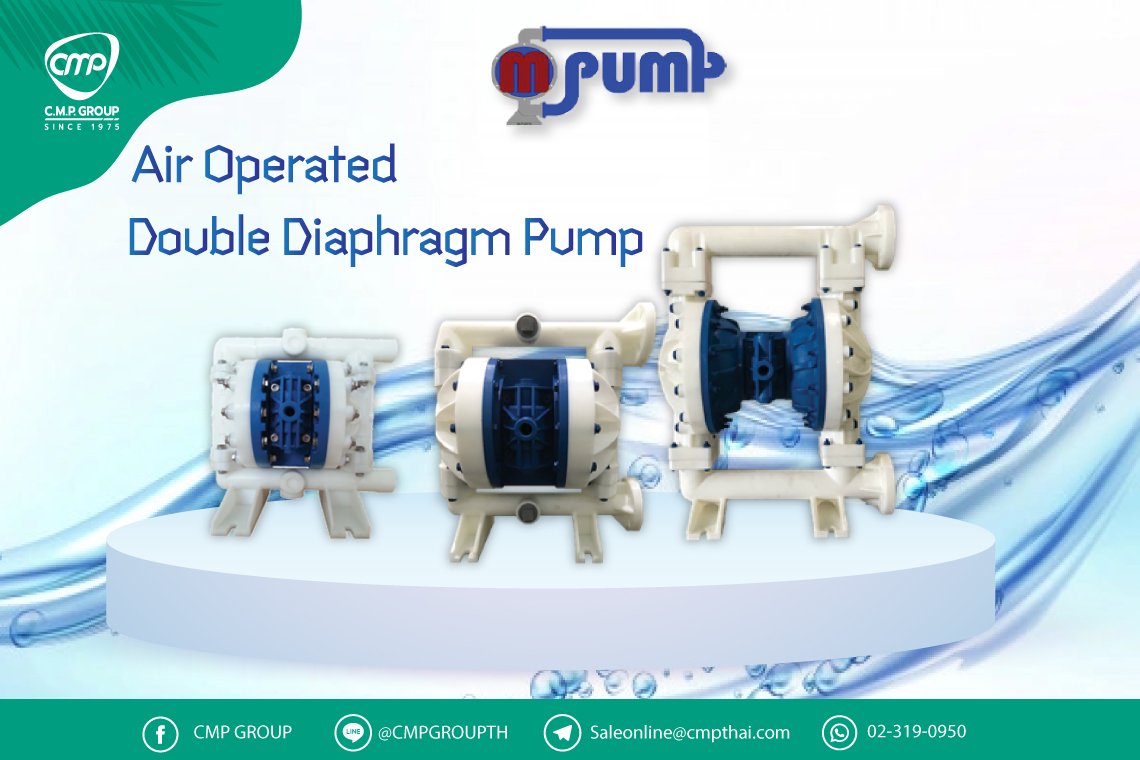 Air Operated Double Diaphragm Pump None Metallic Range