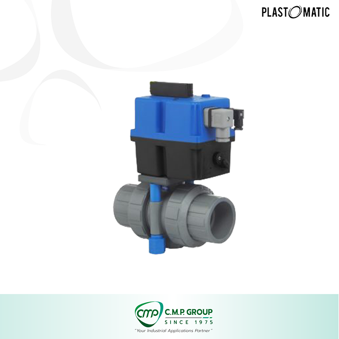 Heavy Duty On/Off Electric Actuator w/ Ball Valve