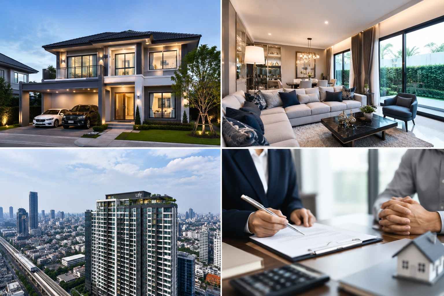 การประเมินบ้าน คอนโด และอสังหาริมทรัพย์สำหรับขายฝากโดย Tichara Property