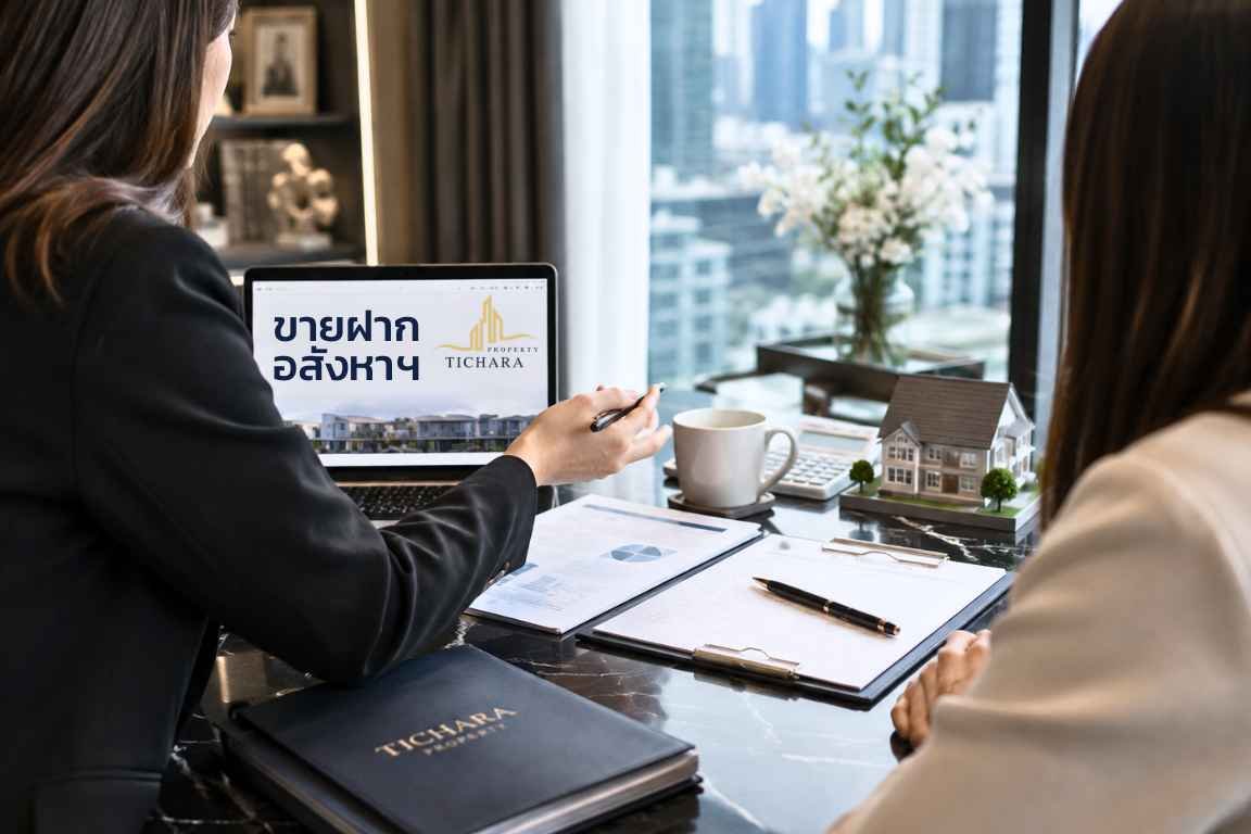 ติดต่อปรึกษาขายฝากอสังหาริมทรัพย์กับ Tichara Property