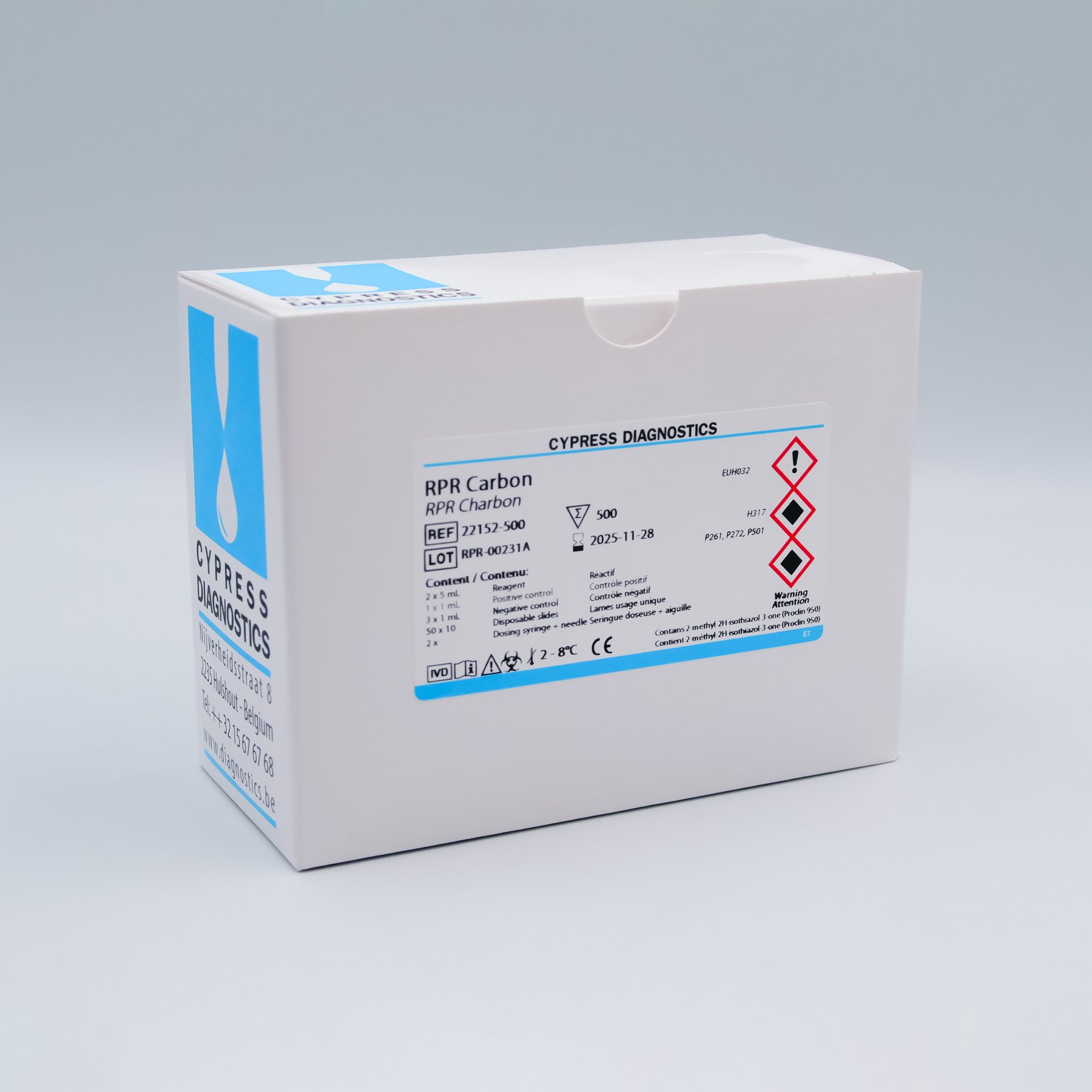Cypress Diagnostics RPR Test Kit