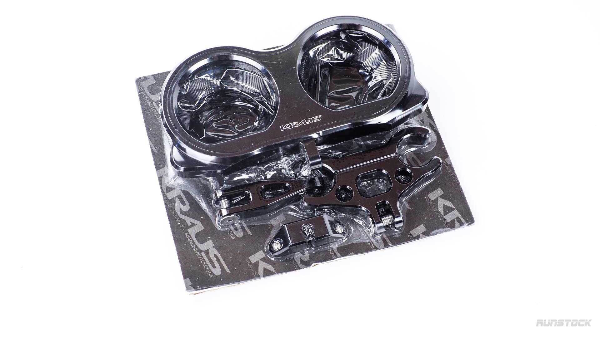 正規品／クラウス ハーレー Rg Billet Gauge Bezel/Tbar&Clamp/Pol Kraus バイク クラウス ハーレー Rg Billet Gauge Bezel⁄Tbar\u0026Clamp⁄Pol Kraus