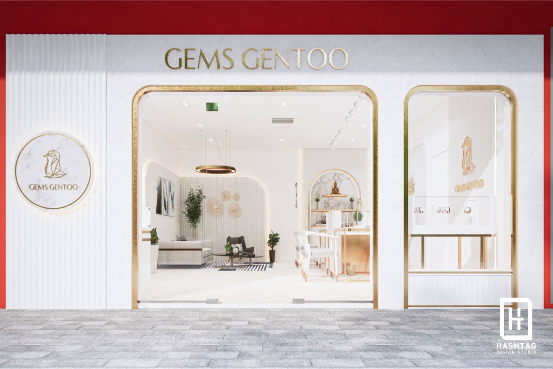[งานออกแบบ] ร้านอัญมณี เครื่องประดับ Gemsgentoo   l บริการออกแบบ ผลิต และติดตั้งครบวงจร