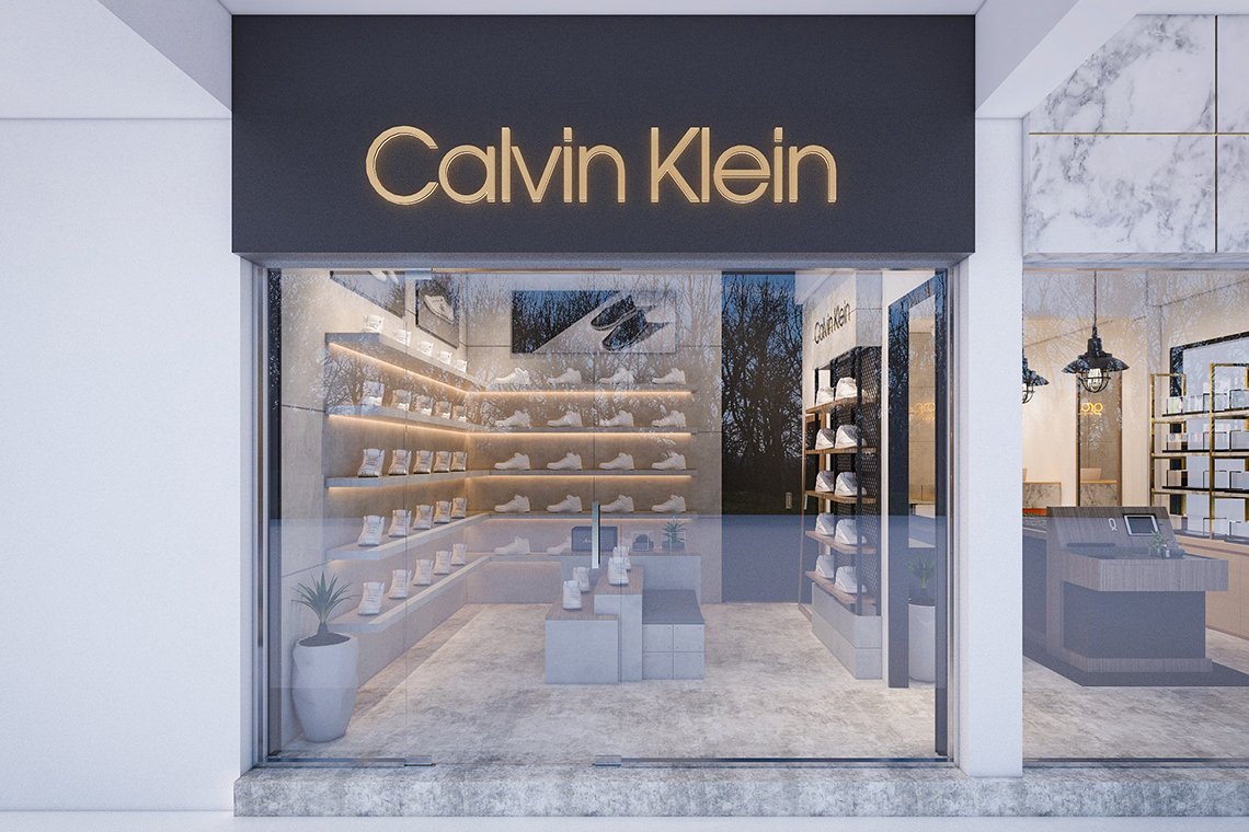 ผลงานออกแบบร้าน CALVIN KLEIN เซ็นทรัลเชียงราย l ประสบการณ์ออกแบบกว่า 200 ร้านค้า