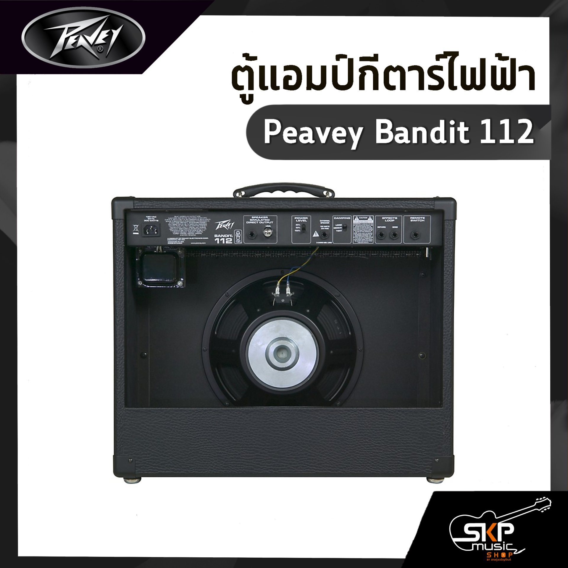 Peavey bandit 112 speaker outlet