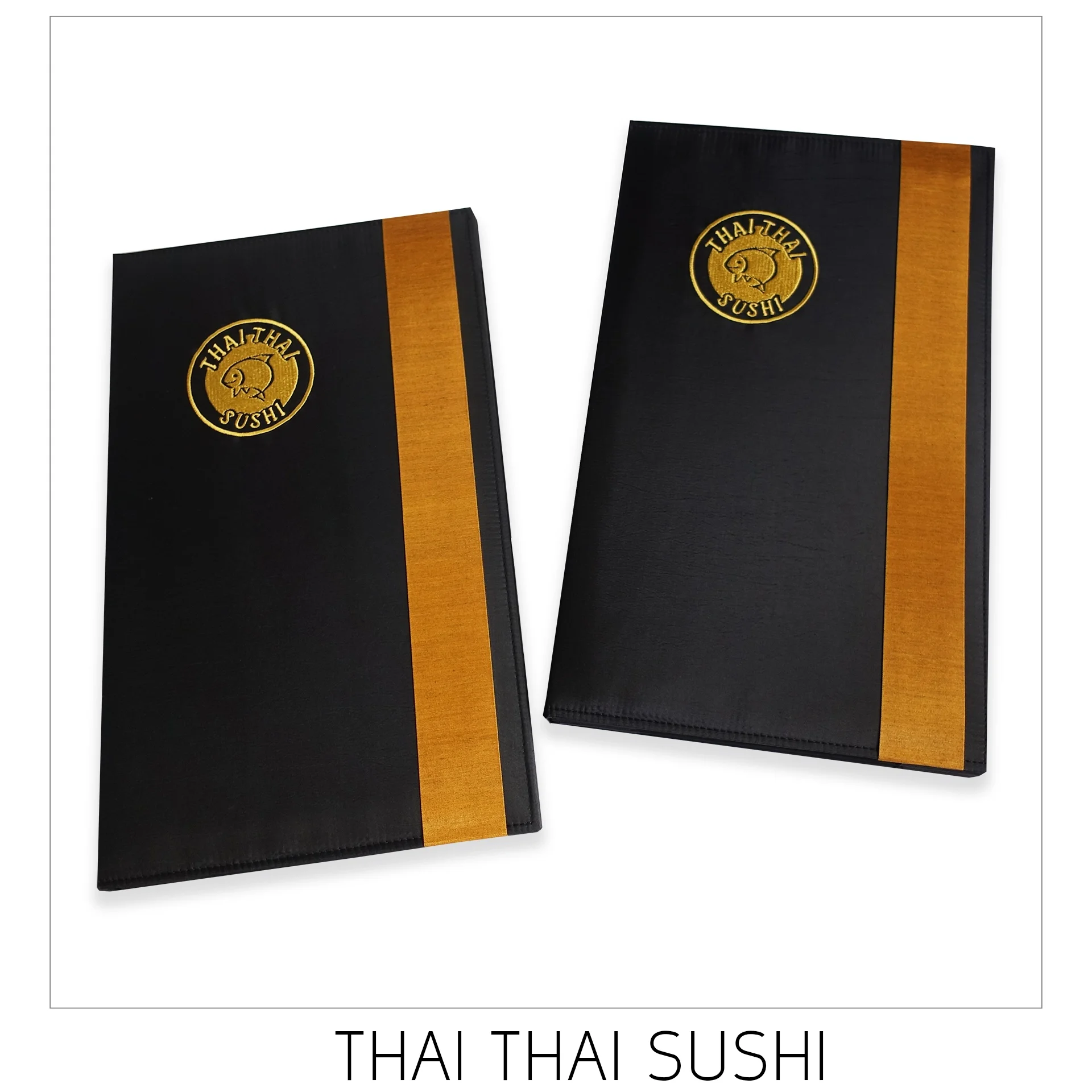 ปกเมนูปักโลโก้