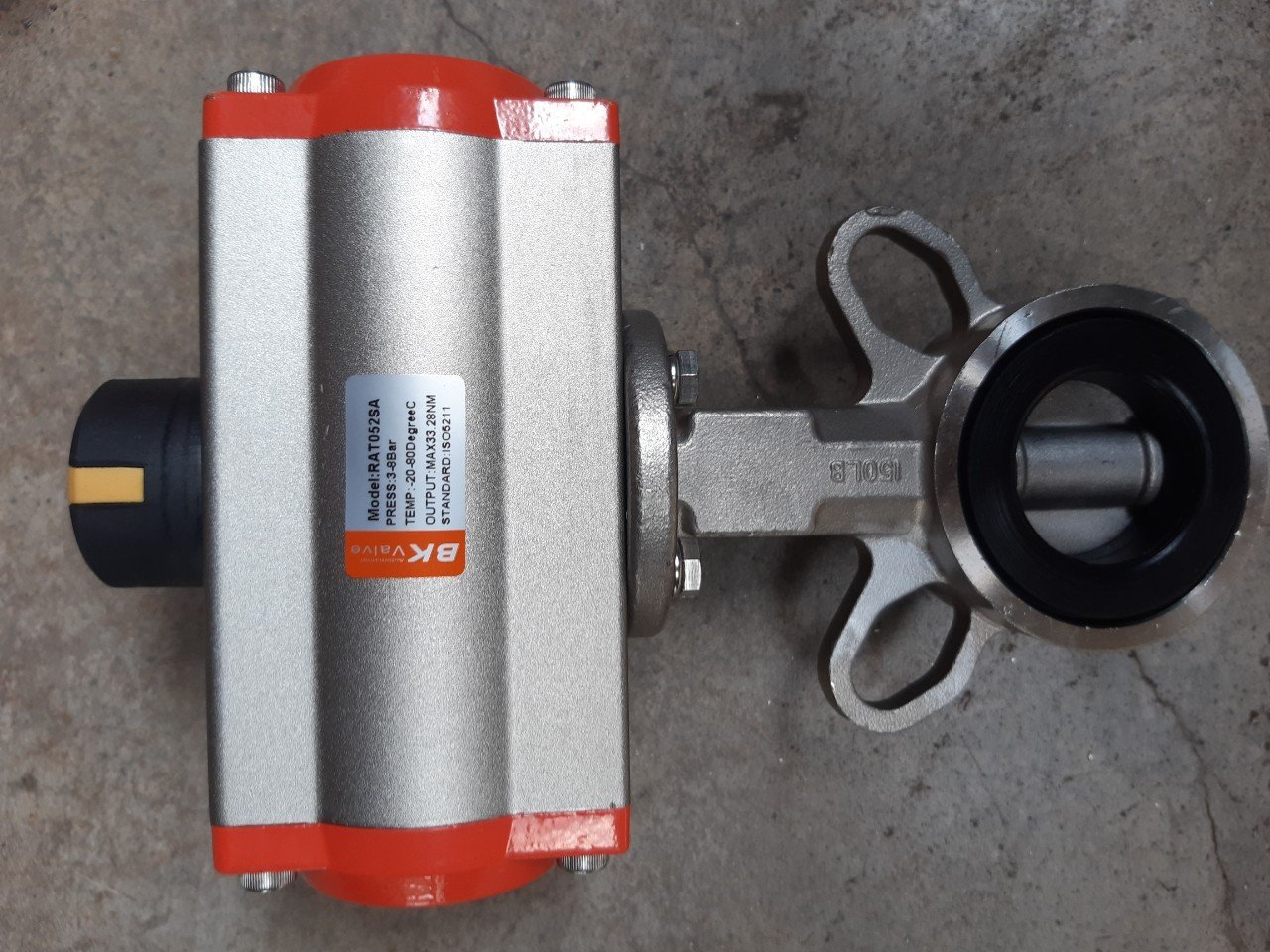 RAT052 + butterfly valves
